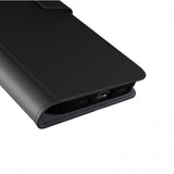Puro iPhone 16 Etui Wallet Stand Svart