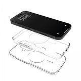 Puro iPhone 16 Plus Deksel Impact Clear D3O MagSafe Transparent