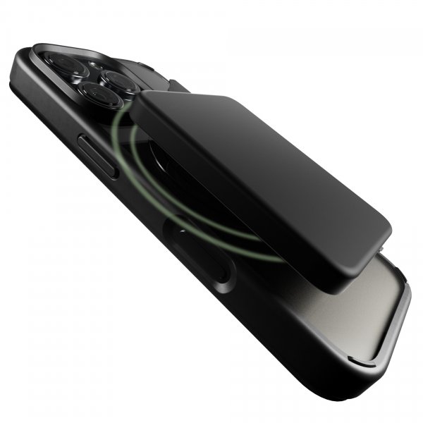 Puro iPhone 16 Pro Etui Book Mag 2 Svart