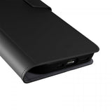 Puro iPhone 16 Pro Etui Wallet Stand Svart