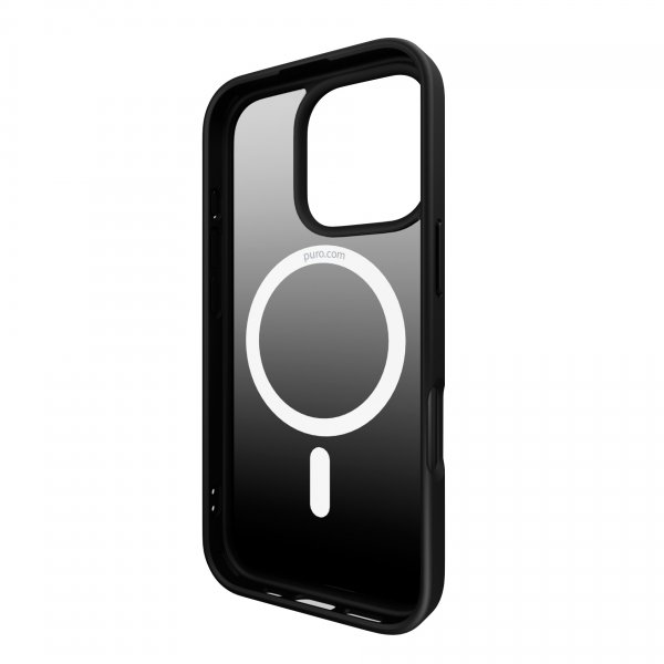 Puro iPhone 16 Pro Deksel Gradient Svart