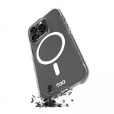 Puro iPhone 16 Pro Deksel Impact Clear D3O MagSafe Transparent