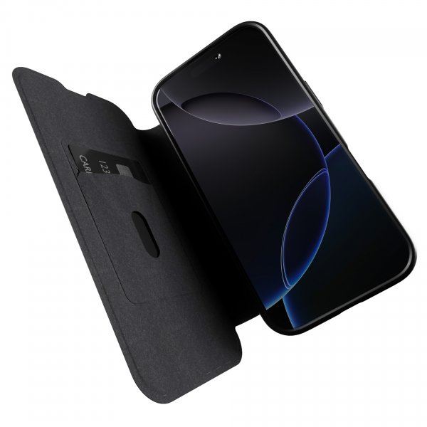 Puro iPhone 16 Pro Max Etui Book Mag 2 Svart