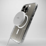 Puro iPhone 16 Pro Max Deksel Impact Clear D3O MagSafe Transparent