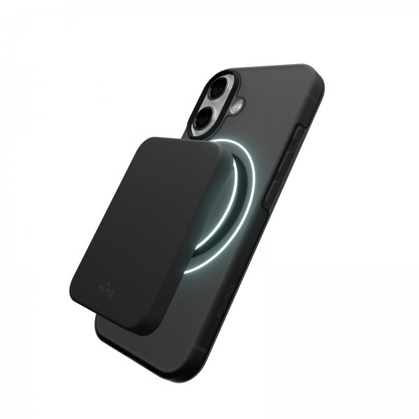 Puro iPhone 17 Deksel Daylight MagSafe Svart