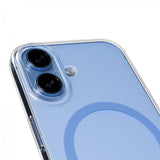 Puro iPhone 17 Deksel Lite Mag Transparent Blå