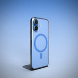 Puro iPhone 17 Deksel Lite Mag Transparent Blå