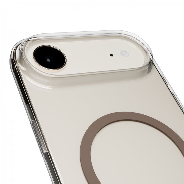 Puro iPhone Air Deksel Lite Mag Transparent Brun