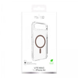 Puro iPhone Air Deksel Lite Mag Transparent Brun