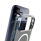 Puro iPhone 17 Pro Deksel Impact Clear D3O MagSafe Transparent