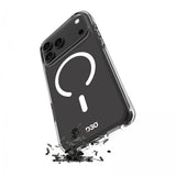 Puro iPhone 17 Pro Deksel Impact Clear D3O MagSafe Transparent
