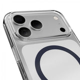 Puro iPhone 17 Pro Deksel Lite Mag Transparent Blå