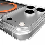 Puro iPhone 17 Pro Deksel Lite Mag Transparent Oransje