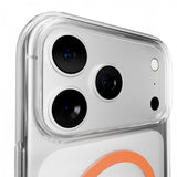 Puro iPhone 17 Pro Deksel Lite Mag Transparent Oransje