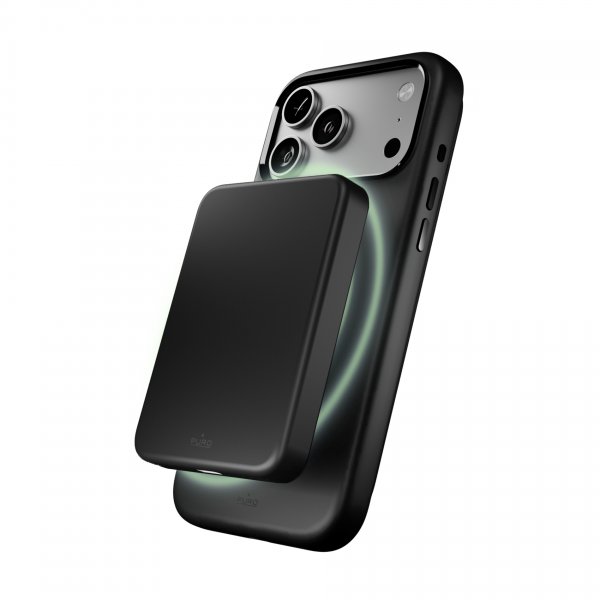 Puro iPhone 17 Pro Max Deksel ICON Mag Pro Svart