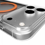 Puro iPhone 17 Pro Max Deksel Lite Mag Transparent Oransje