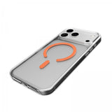 Puro iPhone 17 Pro Max Deksel Lite Mag Transparent Oransje