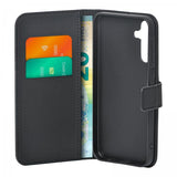 Puro Samsung Galaxy A15 Etui Wallet Stand Svart