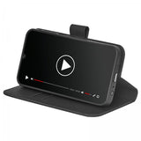 Puro Samsung Galaxy A15 Etui Wallet Stand Svart