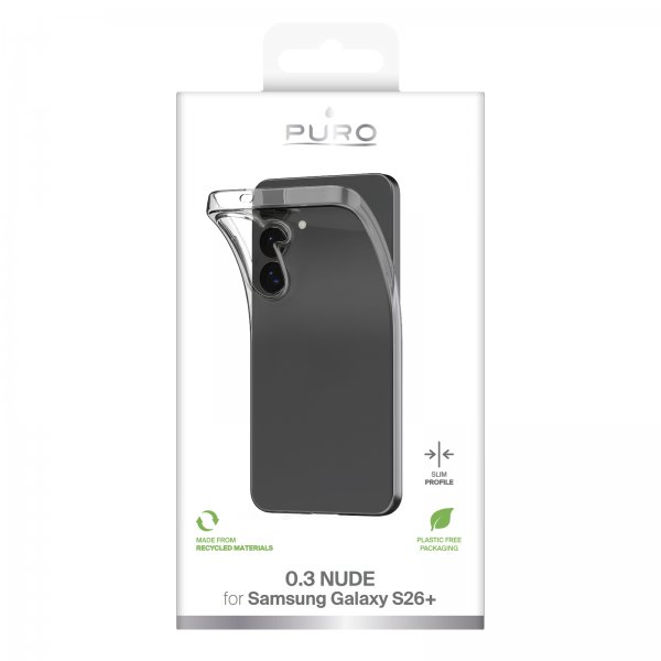 Puro Samsung Galaxy S26 Plus Deksel Nude Transparent