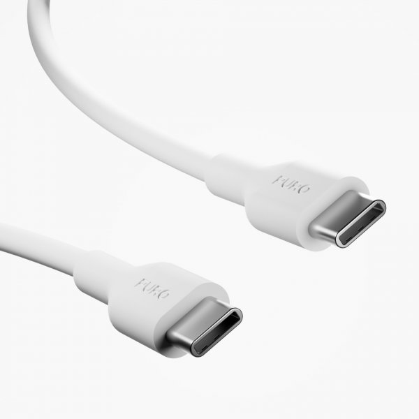 Puro Lader med Kabel ProLite Kit USB-C 45W 1.2m Hvit
