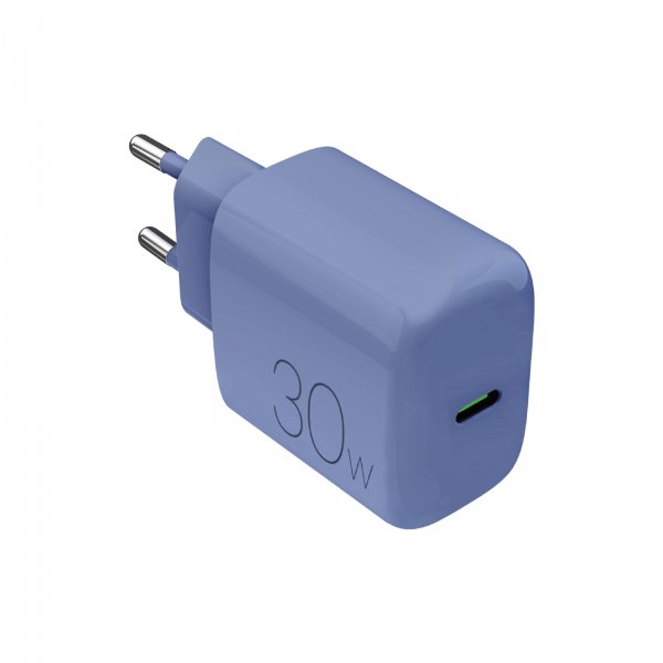 Puro Lader Pro Lite 30W USB-C Lyseblå
