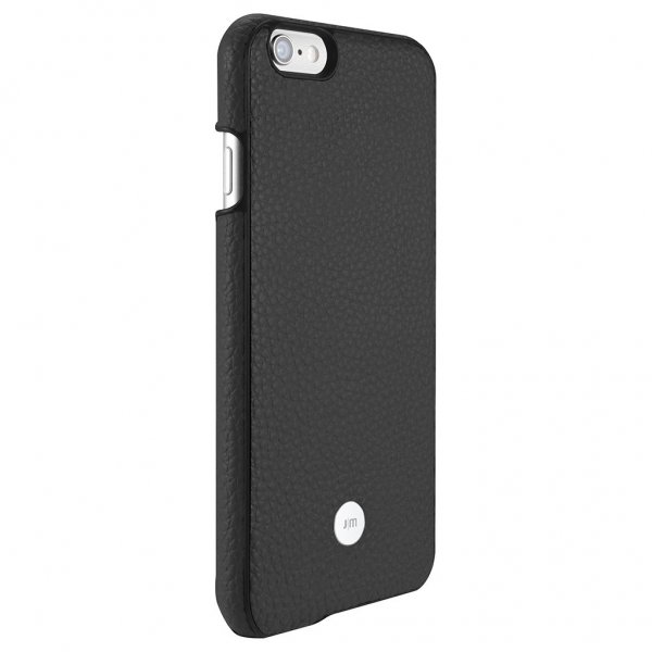 Just Mobile iPhone 6/6s Plus Skall Quattro Back Lær Svart