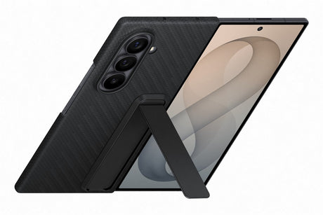 Samsung Original Samsung Galaxy Z Fold 8 Ultra Skal Carbon Standing Case Svart