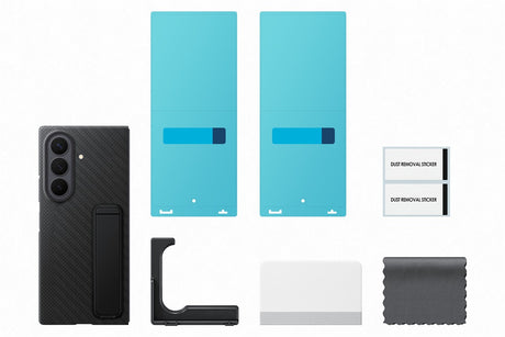 Samsung Original Samsung Galaxy Z Fold 8 Ultra Skal Carbon Standing Case Svart