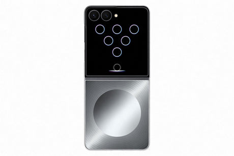 Samsung Original Samsung Galaxy Z Flip 8 Skal Flipsuit Case Silver