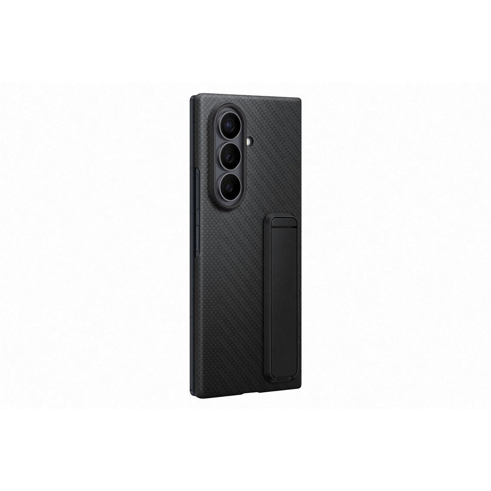Samsung Original Samsung Galaxy Z Fold 8 Ultra Deksel Carbon Standing Case Svart