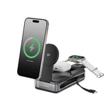 Alogic Powerbank Roam 21 000mAh 6-in-1 Qi2 100W USB-C Svart