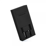 Usbepower ROCK dubbel USB-laddare 2-i-1 Fickladdare Svart