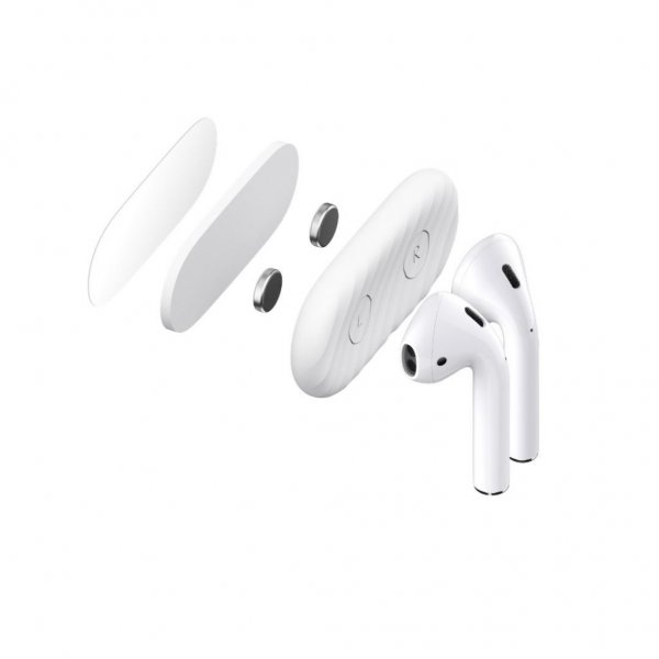 KeyBudz AirDockz Magnetisk Holder för AirPods HHvit