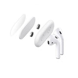 KeyBudz AirDockz Magnetisk Holder för AirPods HHvit