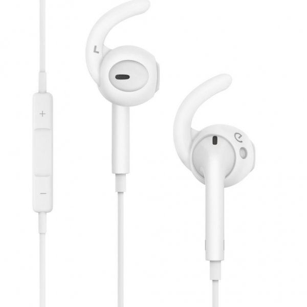 KeyBudz EarBuddyz Ear Hooks för AirPods och EarPods HHvit