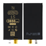 Rvelon Batteri til iPhone 15 3650mAh uten flexkabel