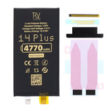 Rvelon Batteri til iPhone 14 Plus 4770mAh uten flexkabel