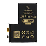 Rvelon Batteri til iPhone 14 Pro Max 4800mAh uten flexkabel