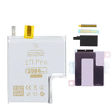 Rvelon Batteri til iPhone 17 Pro 3988mAh uten flexkabel