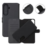 Rvelon Samsung Galaxy S26 FE Etui 4 Kortlomme Löstagbart Deksel Svart