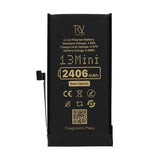 Rvelon Batteri for iPhone 13 Mini – 2406 mAh original kapasitet