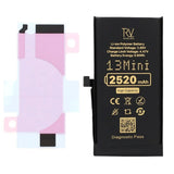 Rvelon Batteri for iPhone 13 Mini – 2520 mAh høy kapasitet