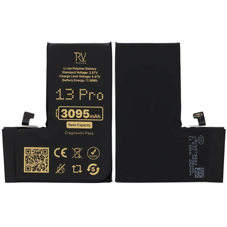 Rvelon Batteri for iPhone 13 Pro – 3095 mAh original kapasitet