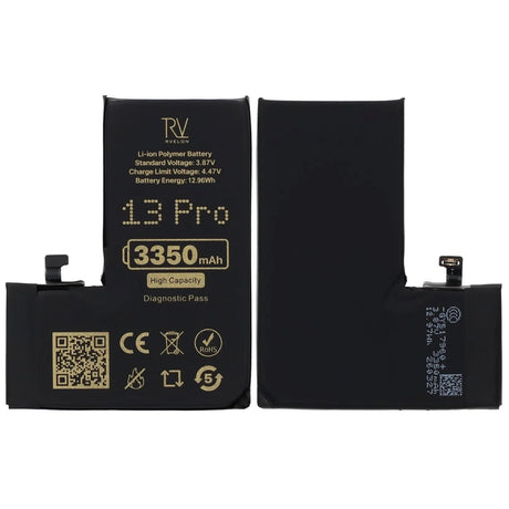 Rvelon Batteri for iPhone 13 Pro – 3350 mAh høy kapasitet