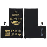 Rvelon Batteri for iPhone 15 Pro Max – 4422 mAh original kapasitet