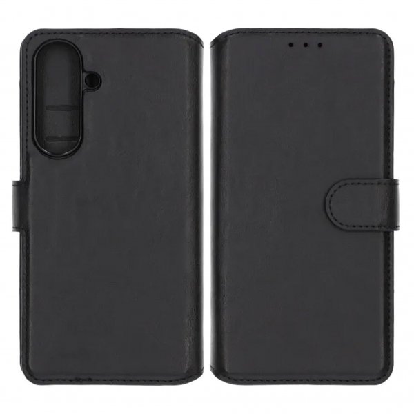 Rvelon Samsung Galaxy S26 Plus Etui 4 Kortlomme Avtakbart deksel Svart