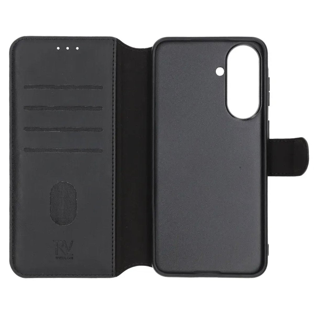 Rvelon Samsung Galaxy A57 Etui 4 Kortlomme Svart