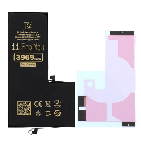 Rvelon Premium-batteri til iPhone 11 Pro Max – 3969mAh