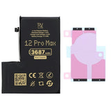 Rvelon Premium-batteri til iPhone 12 Pro Max – 3687mAh
